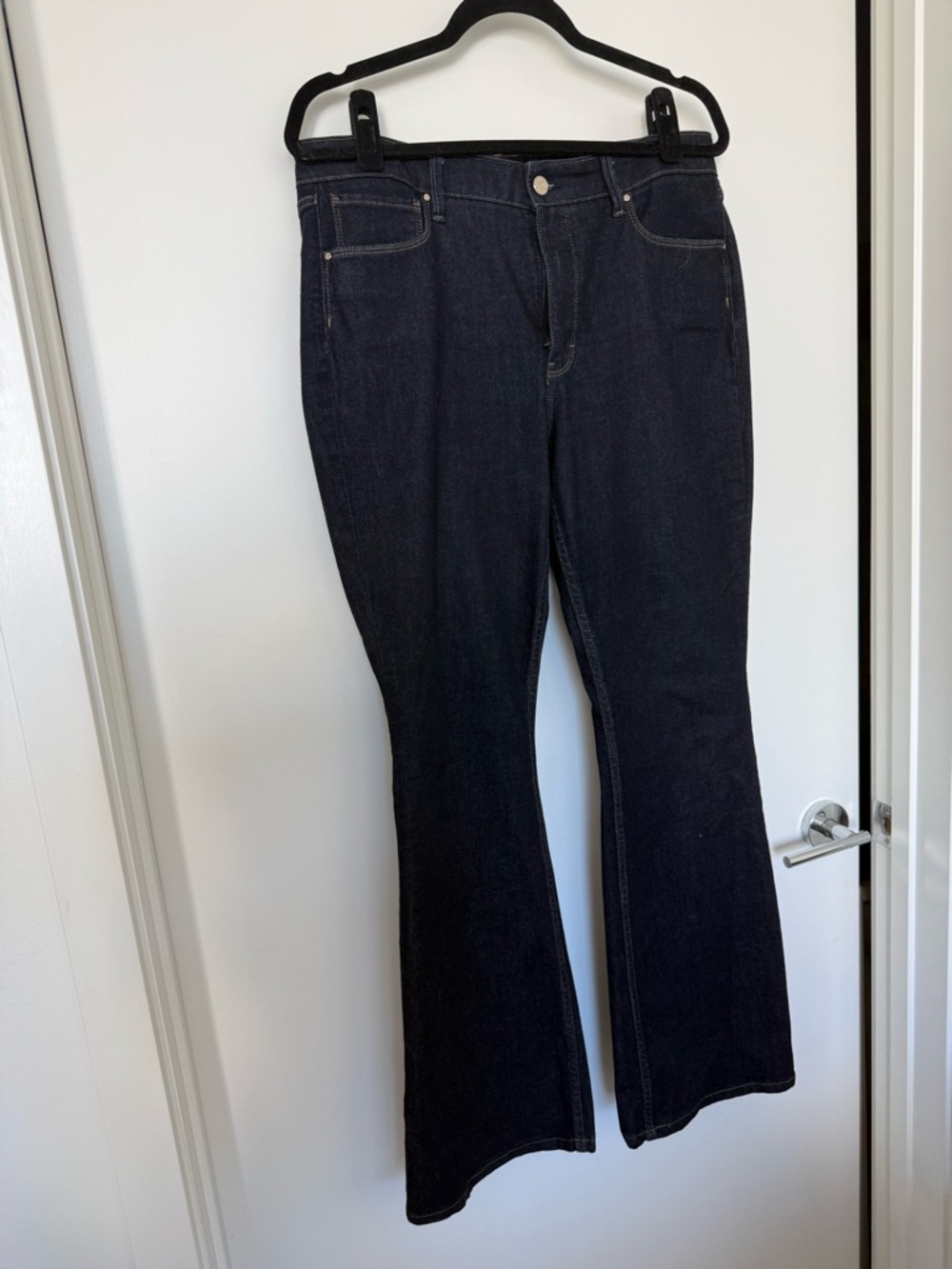 White House Black Market Sculpt Skinny Flare Jeans